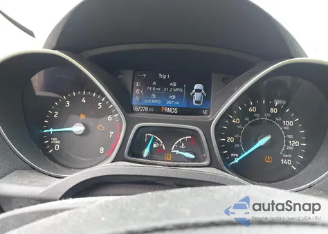 2017 Ford Escape Se из США, поврежденный, VIN 1FMCU0GD5HUA74380